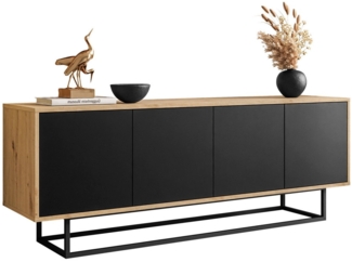 Lookway TV-Schrank SANAYI LOFT mit Metallgestell Breite: 156 cm