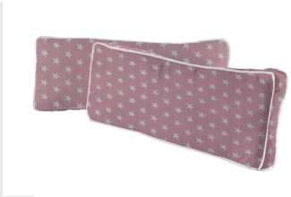 Ticaa Dekokissen Rückenkissen-Set mit Motiv 2-teilig