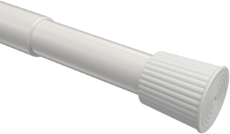 SPANNSTANGE/DUSCHVORHANGSTANGE Serrofix 80-130 cm, 26/23 mm Ø Weiß
