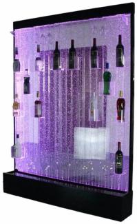 JVmoebel Regal Led Wasser Wand Bar Regal Säule Wassersäulen Flaschen Regale Sofort