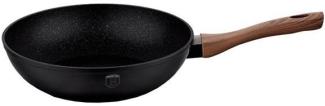 Berlinger Haus Berlinger Haus Wok mit Granitbeschichtung 28cm 3,2l Ebony Rosewood BH1719