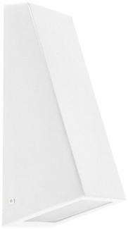 Havit Lighting Wandleuchte TAPER HV3601W-WHT Wandleuchte, weiß, sehr hochwertig, inkl. Montagematerial