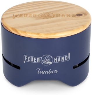 Feuerhand Tischgrill Tamber cobalt blue