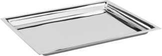 Fink Tablett NAGANO, Edelstahl, (1-tlg), aus lebensmittelechtem Edelstahl, ideal zum Anrichten u. zum Servieren