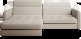 Gomsi, Ecksofa, Eckcouch, Beige