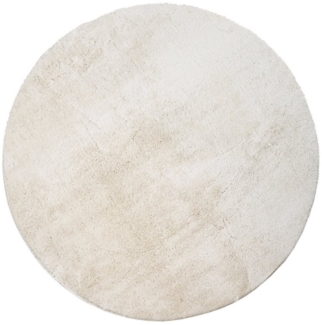 KADIMA DESIGN Teppich waschbar Unifarben Wohnzimmer schmutzabweisend Teppich Kurzflor, Rechteckig, Höhe: 14 mm, Florhöhe: 10 mm, 100% Polyester, Rechteckig, 60x100 cm, Creme