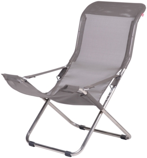 Sessel Fiesta aus Aluminium, Taupe