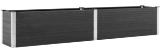 vidaXL Garten-Hochbeet 200x50x54 cm WPC Grau 318095