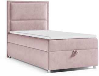 Best for Home Boxspringbett Boxspringbett Trinity K-11 SINGLE mit Bettkasten & Bonellfederkern (70x200 80x200 90x200 100x200 cm), verschiedene Liefermöglichkeiten, TOP Preis-Leistungs-Verhältnis
