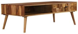 vidaXL Couchtisch Massivholz Akazie Honigbraun 110x50x37 cm 246201