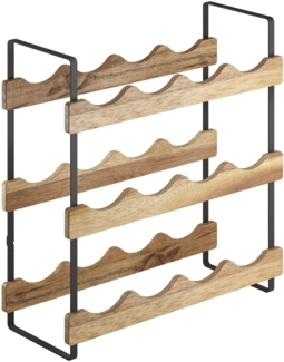 METALTEX 350812000 York LAVA Flaschenregal mit 3 Etagen