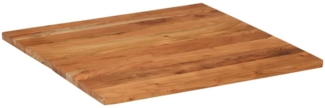 vidaXL Tischplatte 70x70x3,8 cm Quadratisch Massivholz Akazie 370997