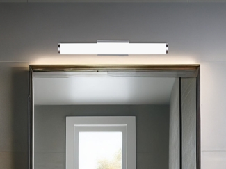 Bad Spiegelleuchte MATTIMO mit Schalter, Licht neutralweiß, Breite 40cm