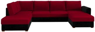 Ecksofa Wilma Premium (Farbe: Magic Velvet 2219 + Venus Velvet 2926, Seite: Links)