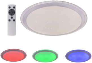 Deckenleuchte LED Wohnzimmer Deckenlampe dimmbar Farbwechsel 41354-30SH