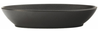 Maxwell & Williams AX0207 CAVIAR BLACK Schale oval, 20 x 14 xm, Premium-Keramik