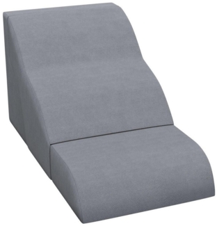 KOMFOTTEU Haustiertreppe, 3-stufige Hundestufe mit waschbarem Bezug