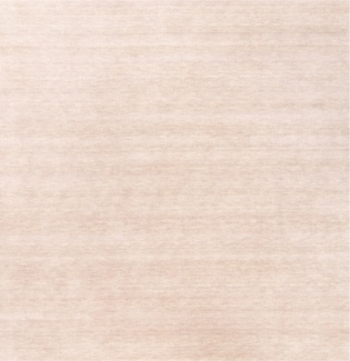 Morgenland Gabbeh Teppich - Softy - Uni - quadratisch - 150 x 150 - Silber