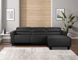 Places of Style Ecksofa Carpari, L-Form, 263 cm, mit manueller o. elektrischer Relaxfunktion, und USB/ Kopfteilverstellg