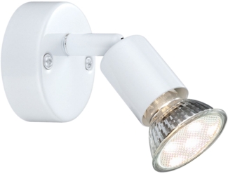 Wandleuchte Innen Schlafzimmer Wandlampe LED Wandstrahler weiß 57381-1L