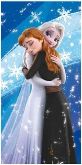 Frozen Badehandtuch – Farbenfrohes & saugfähiges Strandtuch 70x140 cm