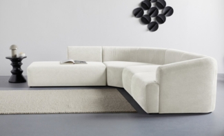 LeGer Home by Lena Gercke Ecksofa LYZA L-Form links/rechts, Modularsofa "XL", Maße B/T/H: 287/267/74 cm, aus 4 Modulen, zusammen oder einzeln stellbar