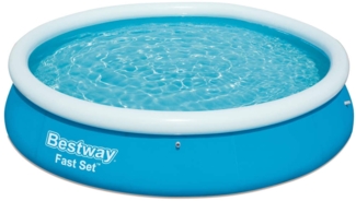 Bestway Fast Set Pool Aufblasbar Rund 366x76 cm