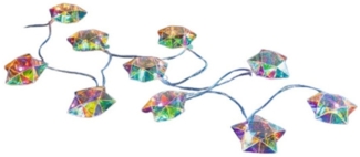 Home-trends24. de LED-Lichterkette Regenbogen Stern LED Lichterkette Winter Deko Tischdeko Weihnachten