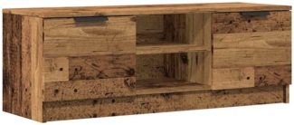 vidaXL TV-Schrank Altholz-Optik 102x35x36,5 cm Holzwerkstoff 856858