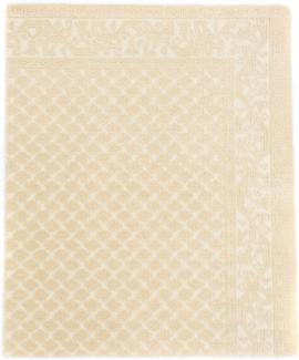 Designer Teppich - 115 x 91 cm - beige