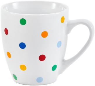 van Well Tasse Capri, Porzellan, spülmaschinengeeignet, mikrowellengeeignet, 6-teilig