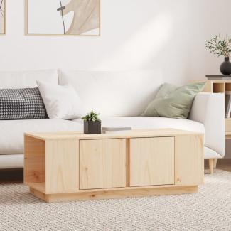 vidaXL Couchtisch 110x50x40 cm Massivholz Kiefer [814429]