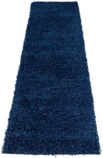 Bruno Banani Läufer Shaggy Soft, rechteckig, Höhe: 30 mm, Läufer, Brücke, gewebt, Uni-Farben, besonders weich