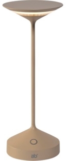 ab+ by Abert Tempo tragbare Tischleuchte sand