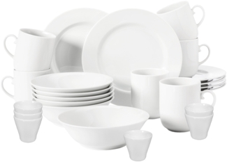 Seltmann Weiden Rondo/Liane Weiß Frühstücks-Set 24-teilig - DS