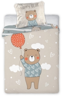 Bär Bettwäsche Babybettwäsche BÄR026 100x135 cm + 40x60 cm