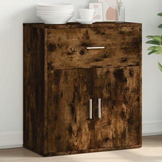 vidaXL Sideboard Räuchereiche 60x31x70 cm Holzwerkstoff 840468