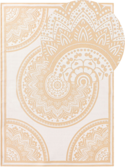 Outdoorteppich HUBLI Beige 160x230 cm