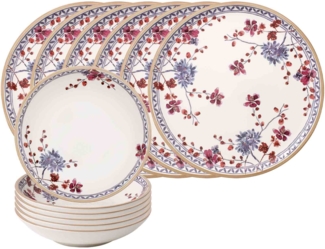 Villeroy & Boch Artesano Provençal Lavendel Pizza- & Pasta Set 12 tlg. - DS
