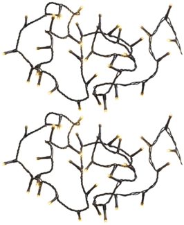 Lichterkette, grün, 200x LED, L 995 cm