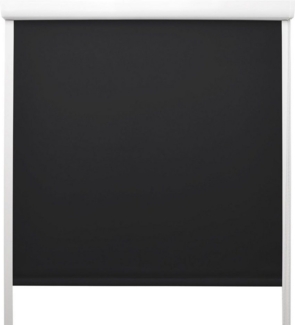 Sol Royal PVC Kassettenrollo SolReflect K24 Schwarz, 175 x 100 x 4.2 cm
