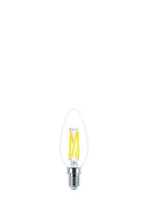 Philips LED WarmGlow Kerzenlampe 60W E14 Klar dimmbar