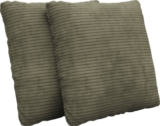 sit&more Sofakissen Morris Jubi, B: 45 cm, (Set, 2 Stück), Set: 2 Stück, passend zur Serie