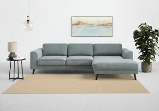 TRENDMANUFAKTUR Ecksofa Lumber Jack, elegantes Designsofa, L-Form, wahlweise mit Bettfunktion u. Bettkasten