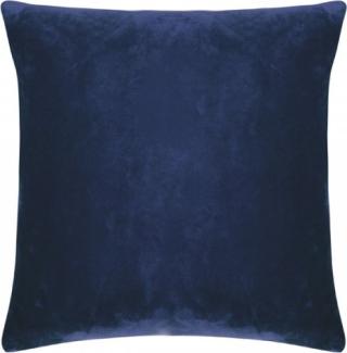 Pad Kissenhülle Samt Smooth Blau (50x50cm) 10424-K40-5050