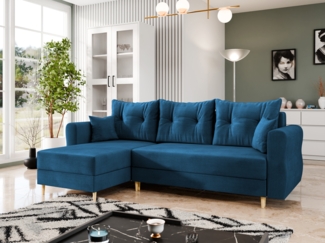 Ecksofa Zyruno L (Farbe: Manila 26)