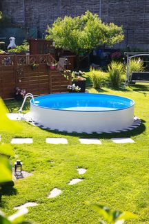 Steinbach Stahlwandpool Set Nuovo Ø 400 x 90 cm