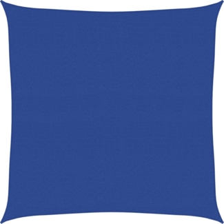 vidaXL Sonnensegel 160 g/m² Quadratisch Blau 4x4 m HDPE 311496