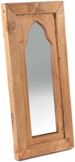 Wandspiegel Tara 50x24 cm Massivholz naturfarben