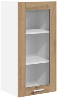 vidaXL Hängeschrank Artisan-Eiche 40 x 31 x 80 cm Holzwerkstoff 884312